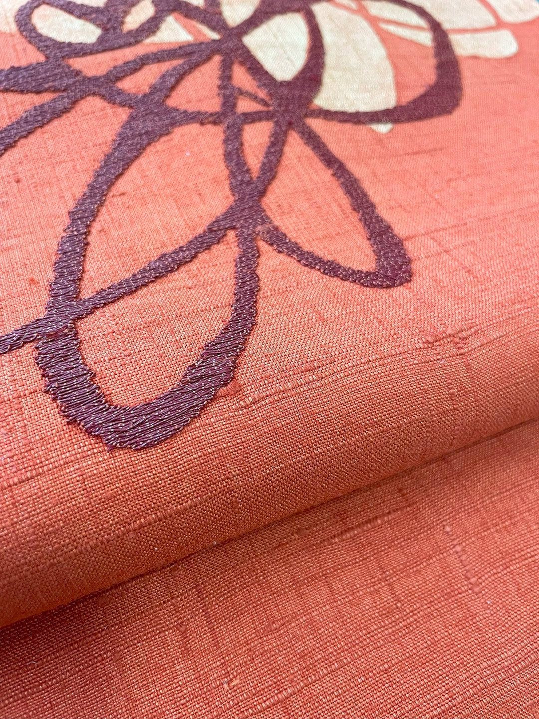 【ひなまつりコーデ】小紋+九寸名古屋帯