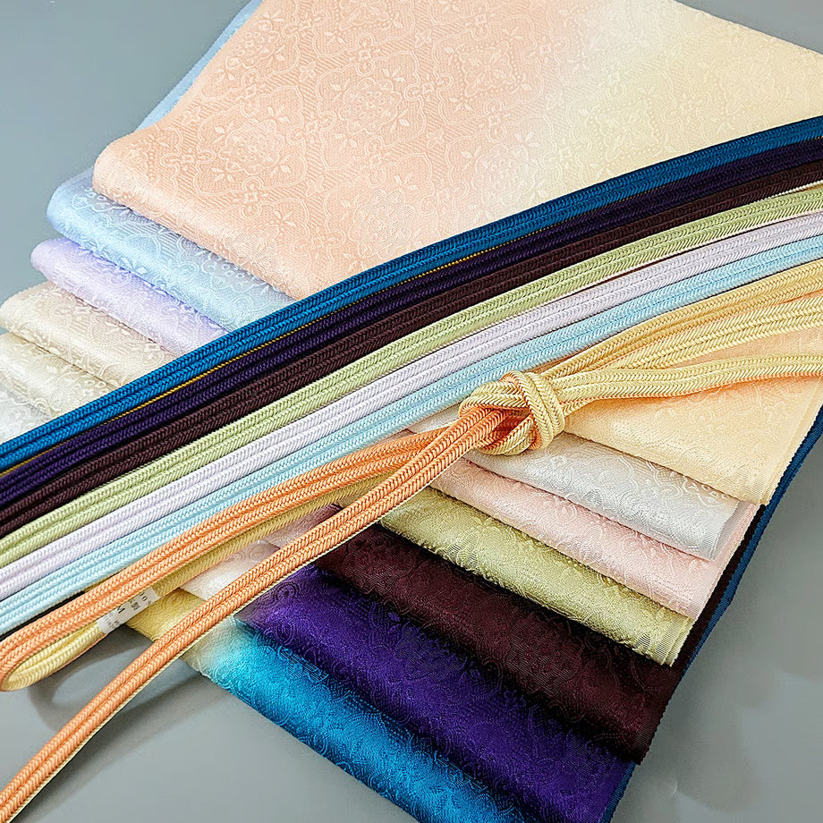 リバーシブル帯揚げ・帯締めセット