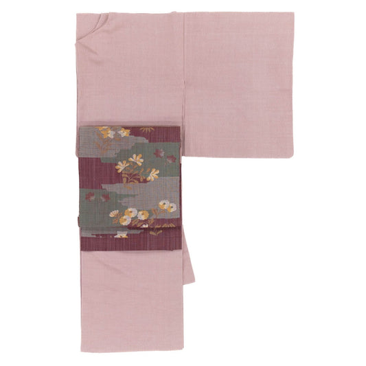 【4/2ライブ配信コーデ】　単衣コーデ⑦