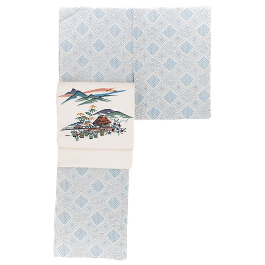 【4/2ライブ配信コーデ】　単衣コーデ⑮