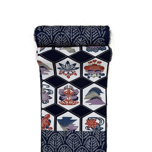 Reversible half-width obi