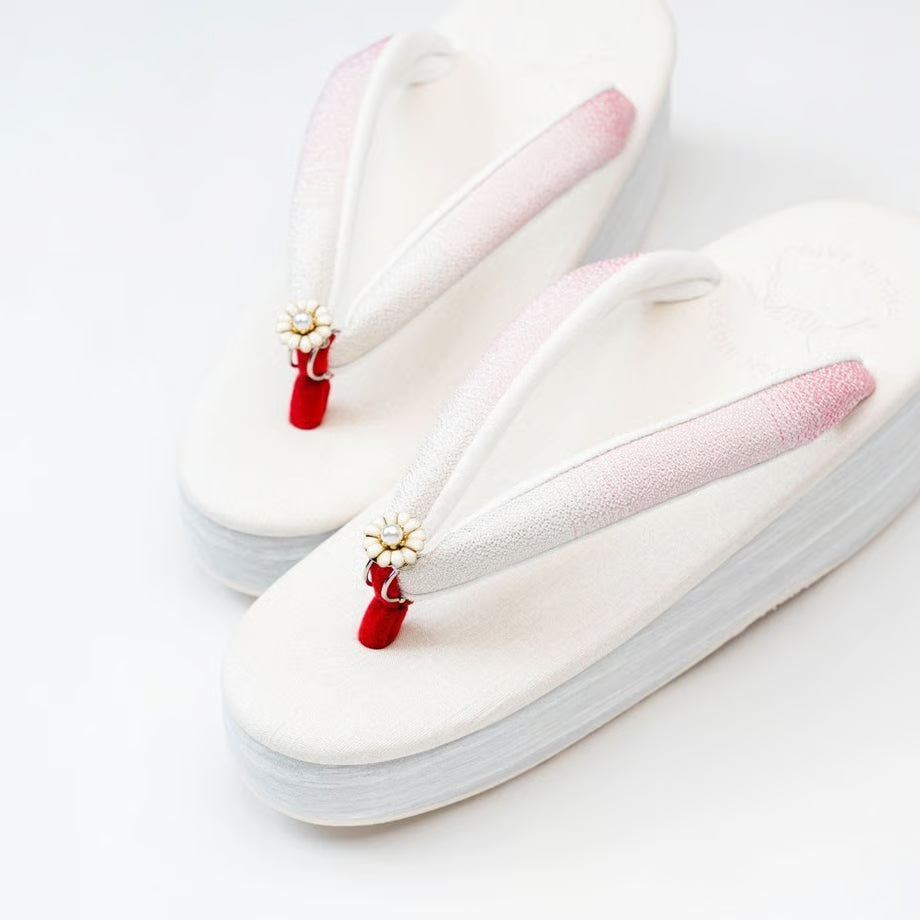 草履ピアス(お花)