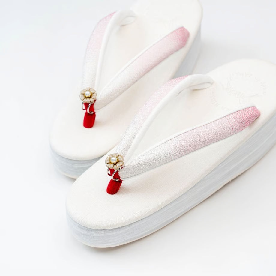 草履ピアス(お花)