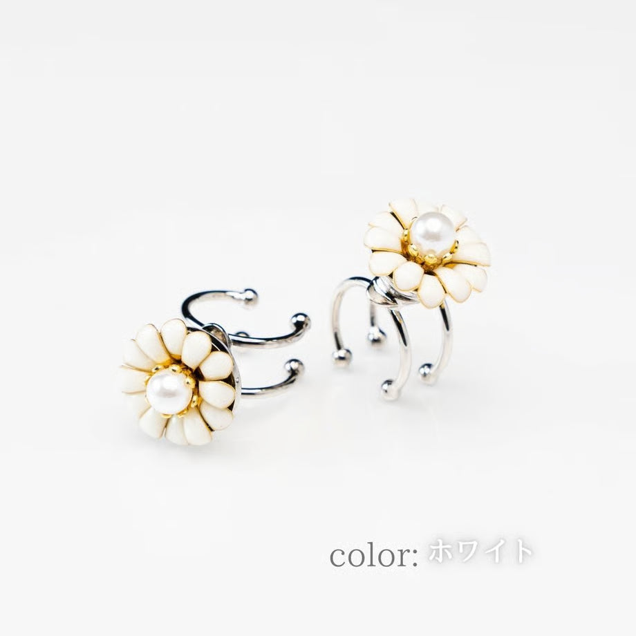 草履ピアス(お花)