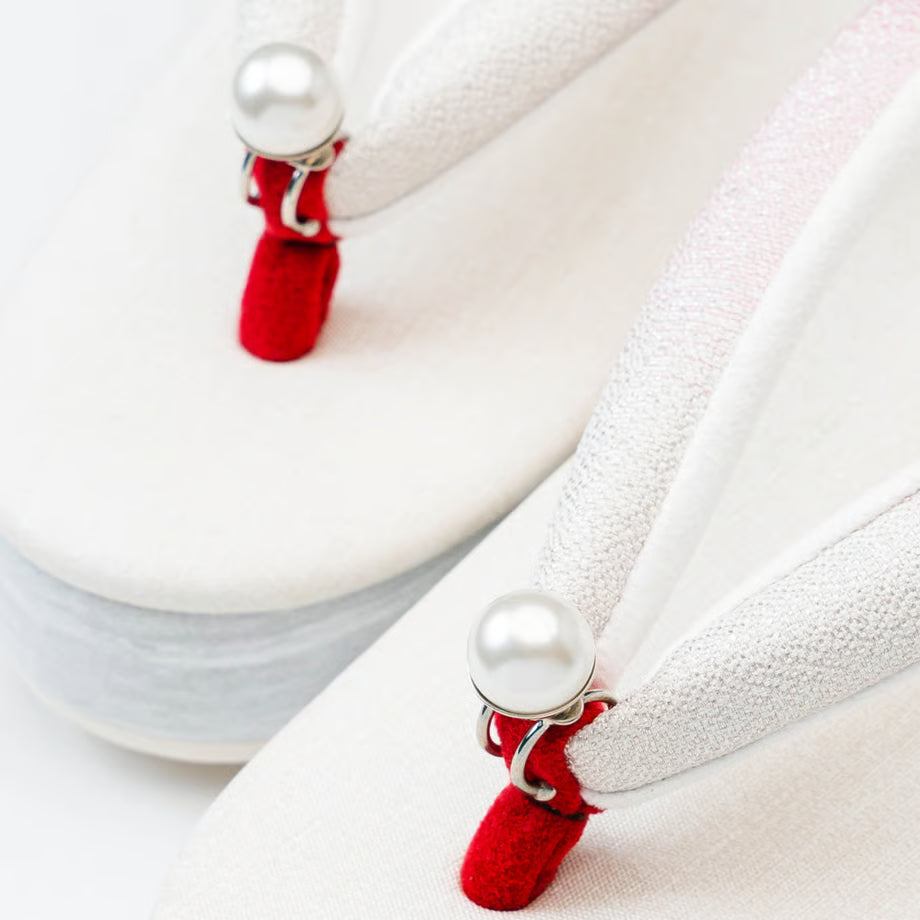 草履ピアス(パール)※お一人様2個まで