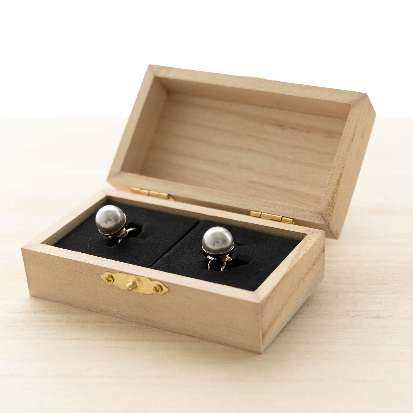 草履ピアス(黒パール)※お一人様2個まで