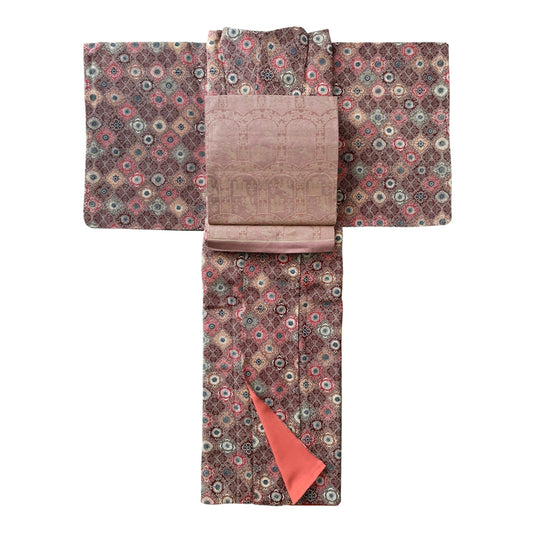 【京都ランチコーデ】小紋＋洒落袋帯
