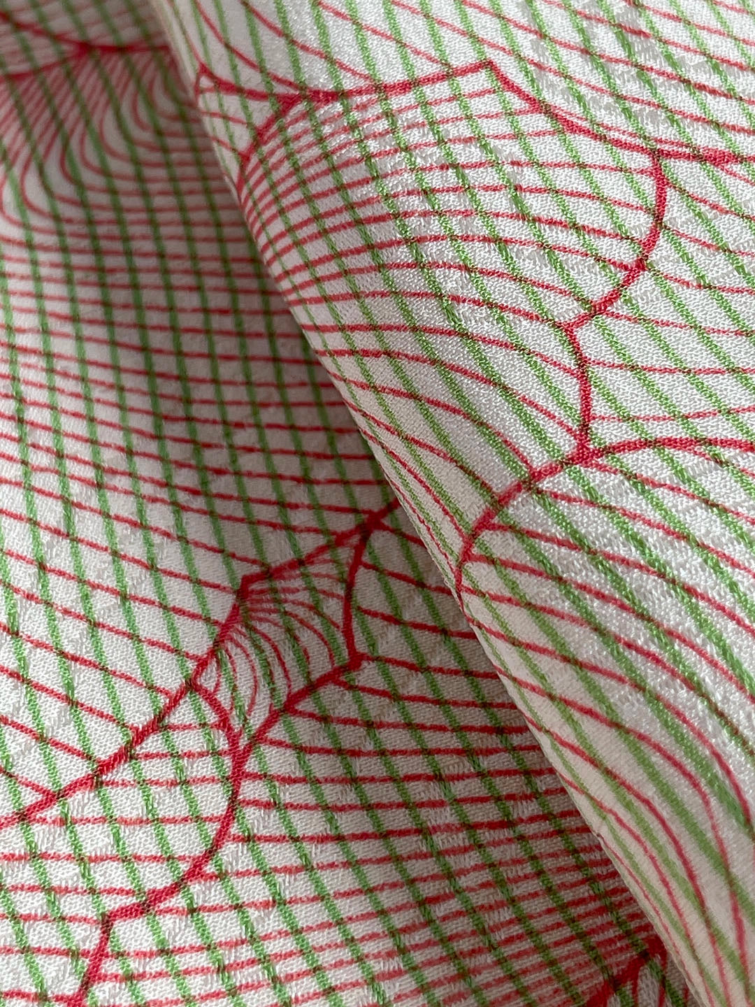 [138 Outfit name undecided] Tsukesage + 9-inch Nagoya obi, untailored, before and after, discoloration of the lining, price undecided 