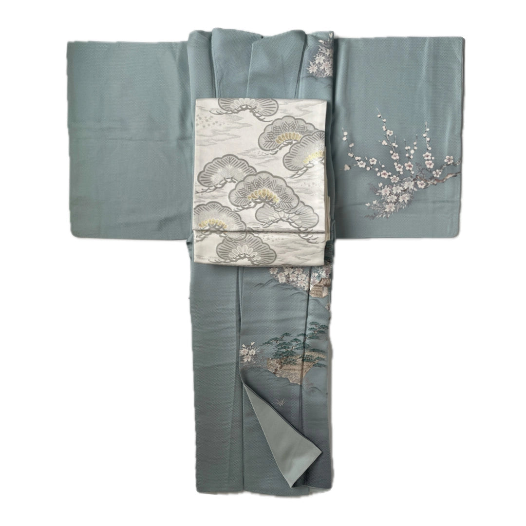 [86 outfit undecided] Kimono with tsukesage and obi (no hemming) Waiting for Shiki to return Before and after photos not yet available Price not yet available