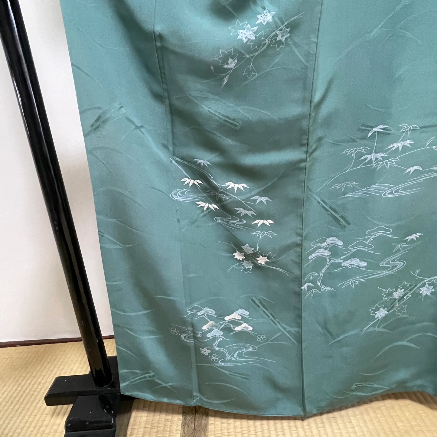 [138 Outfit name undecided] Tsukesage + 9-inch Nagoya obi, untailored, before and after, discoloration of the lining, price undecided 