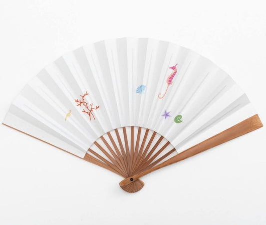 扇子カジュアル（さんご）