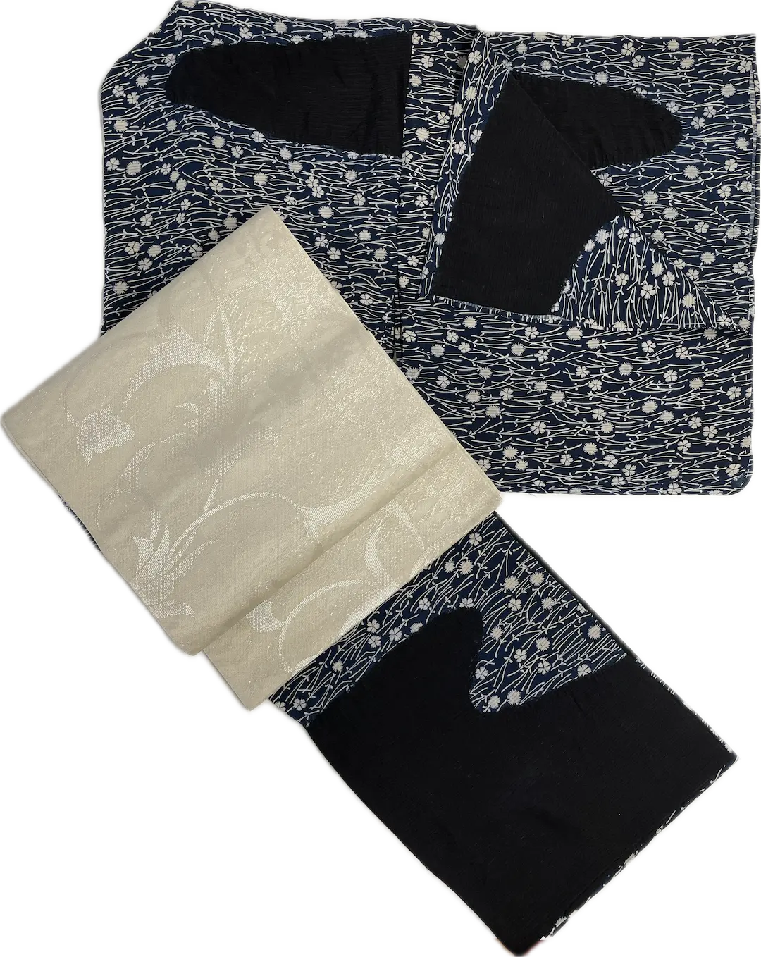 単衣　附下小紋