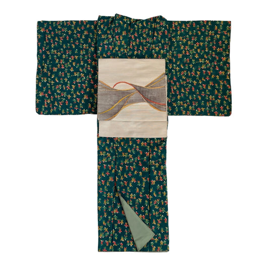 「大人のきものコーディネート図鑑」に掲載されました！　　【ハロウィンコーデ】　